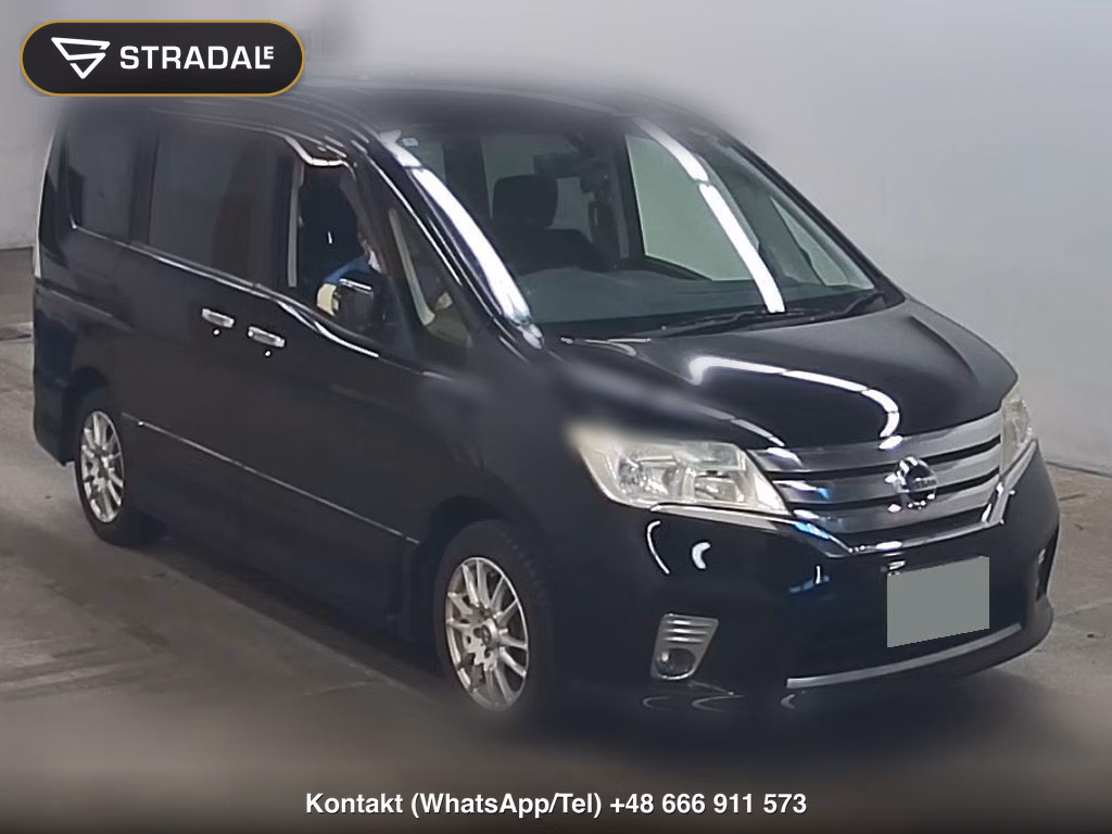 NISSAN SERENA 5D HIGHWAY STAR V SELECTION 2012, aukcja z Japonii, zdjęcie 1