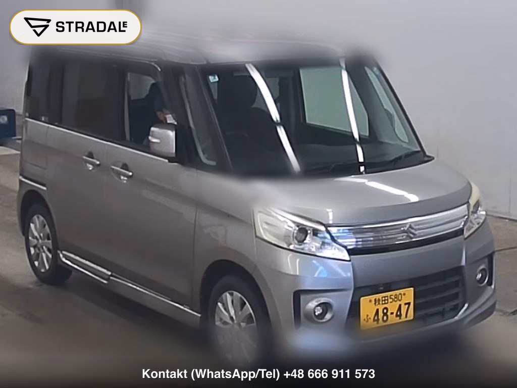 SUZUKI SPACIA CUSTOM 4WD GS 2015, aukcja z Japonii, zdjęcie 1