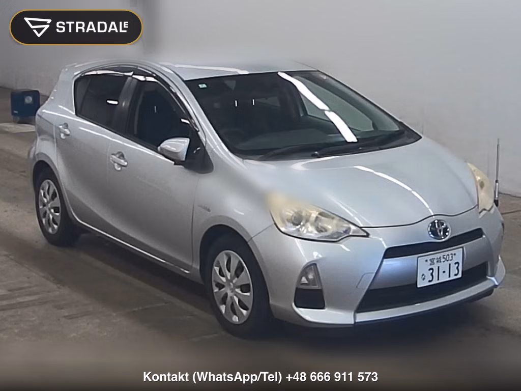 TOYOTA AQUA S 2012, aukcja z Japonii, zdjęcie 1