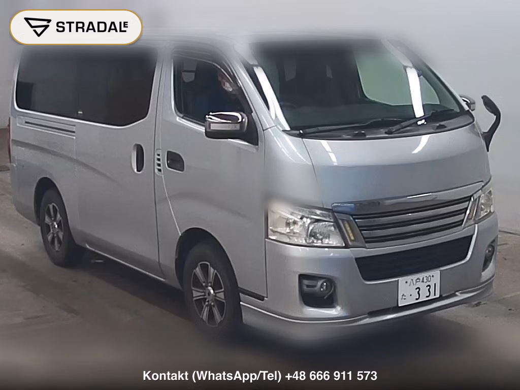 NISSAN NV350CARAVAN VAN 5D 4WD LONG DX TURBO 2013, aukcja z Japonii, zdjęcie 1