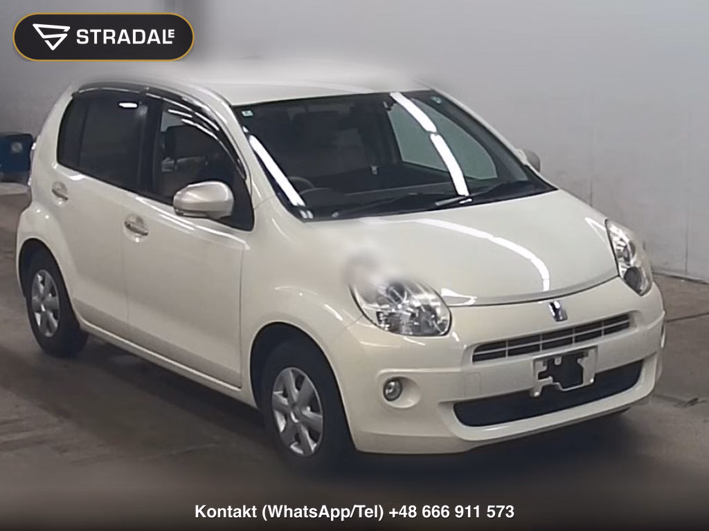 TOYOTA PASSO +HANA 2010, aukcja z Japonii, zdjęcie 1