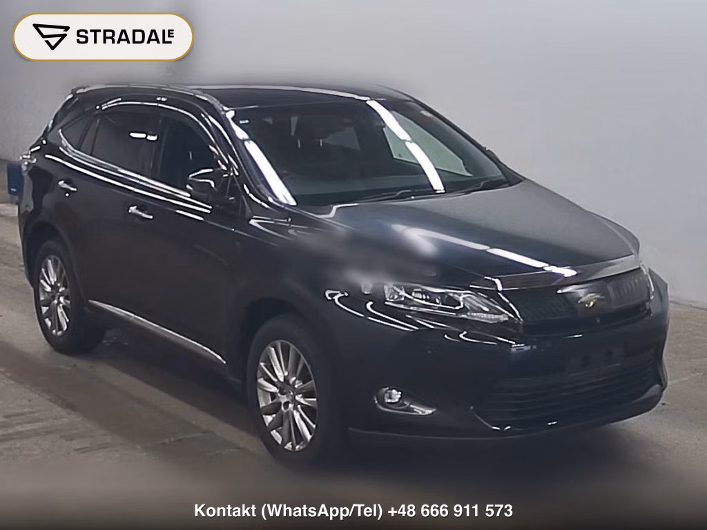 TOYOTA HARRIER 4WD PREMIUM ADVANCED PACKAGE 2015, aukcja z Japonii, zdjęcie 1