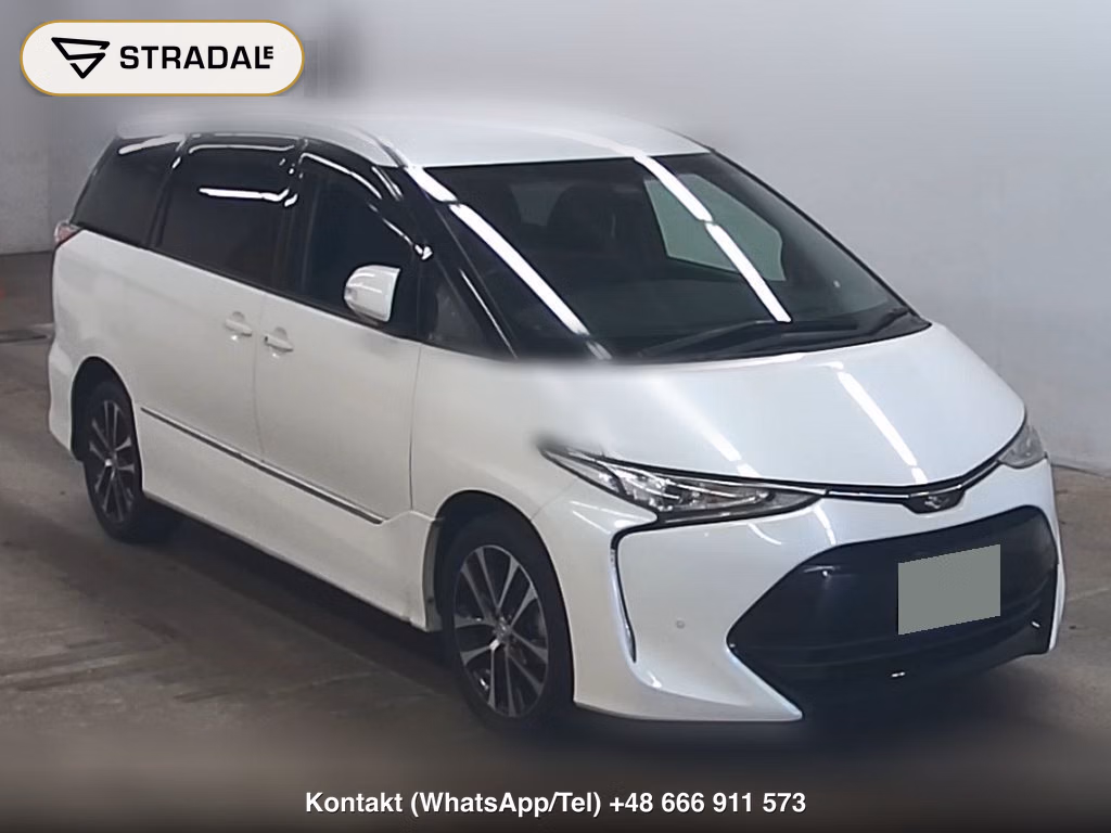 TOYOTA ESTIMA 5D 4WD AERAS 2017, aukcja z Japonii, zdjęcie 1