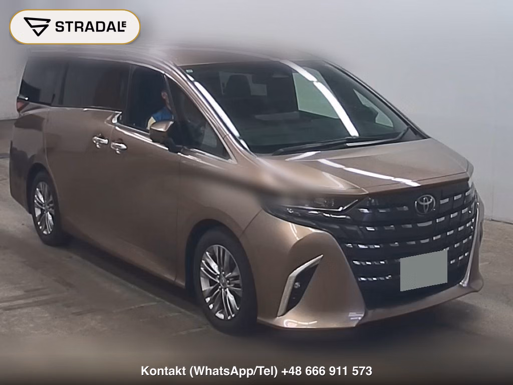 TOYOTA ALPHARD Z 2025, aukcja z Japonii, zdjęcie 1