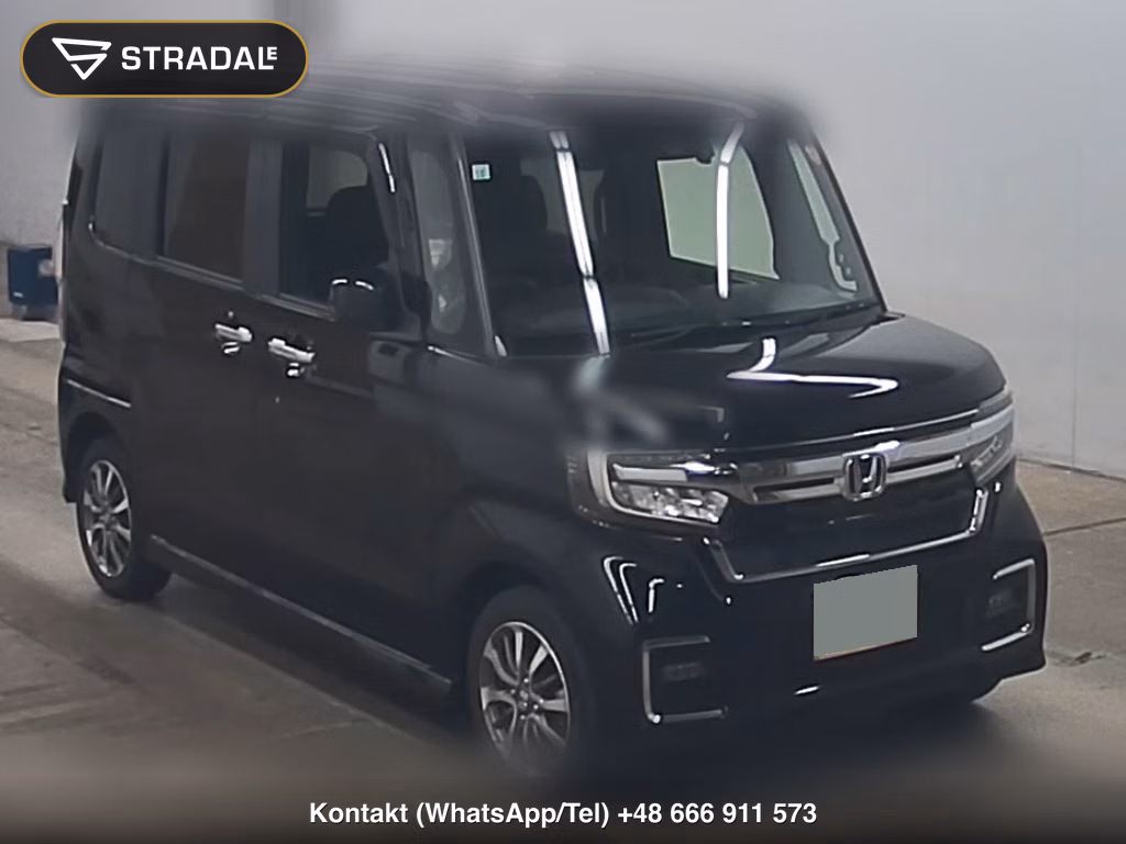 HONDA N-BOX CUSTOM 4WD L 2021, aukcja z Japonii, zdjęcie 1