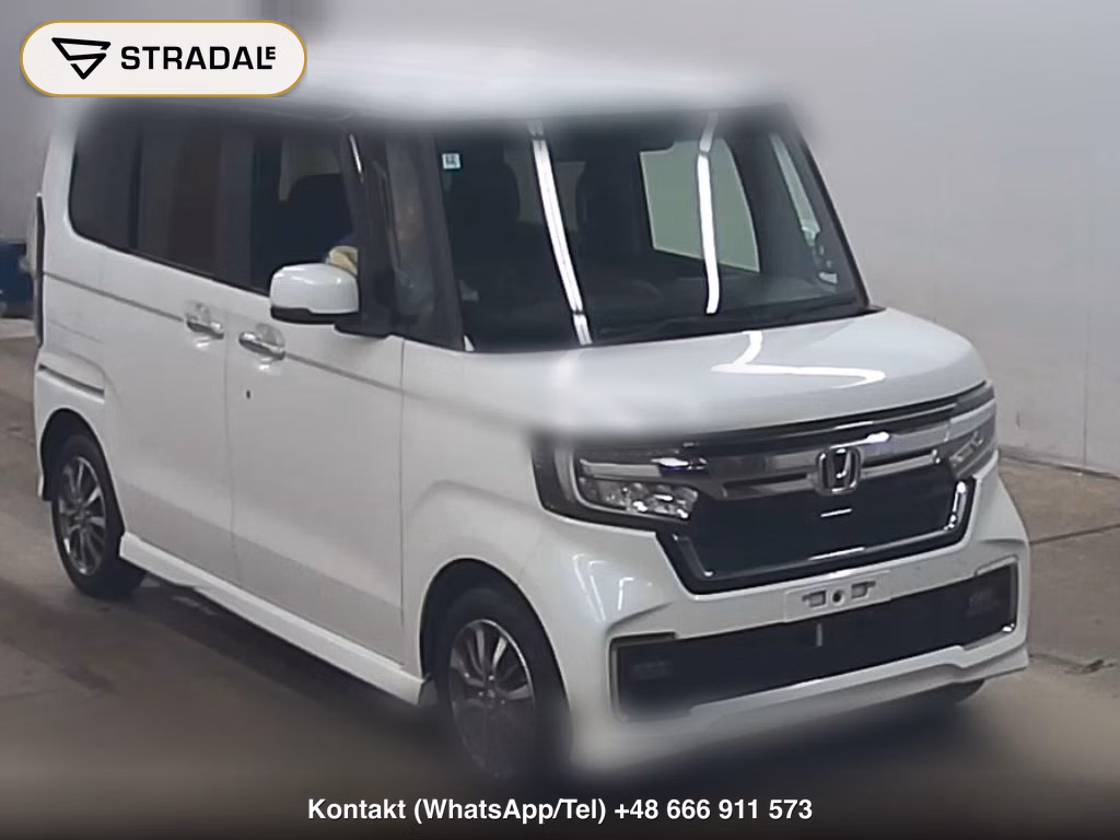 HONDA N-BOX CUSTOM 4WD L 2022, aukcja z Japonii, zdjęcie 1