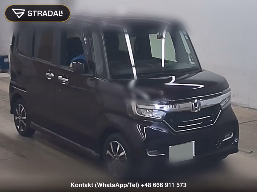 HONDA N-BOX CUSTOM 4WD G・L HONDA SENSING 2019, aukcja z Japonii, zdjęcie 1