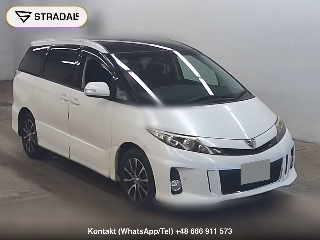 TOYOTA ESTIMA 5D 4WD AERAS 2014, aukcja z Japonii, zdjęcie 1