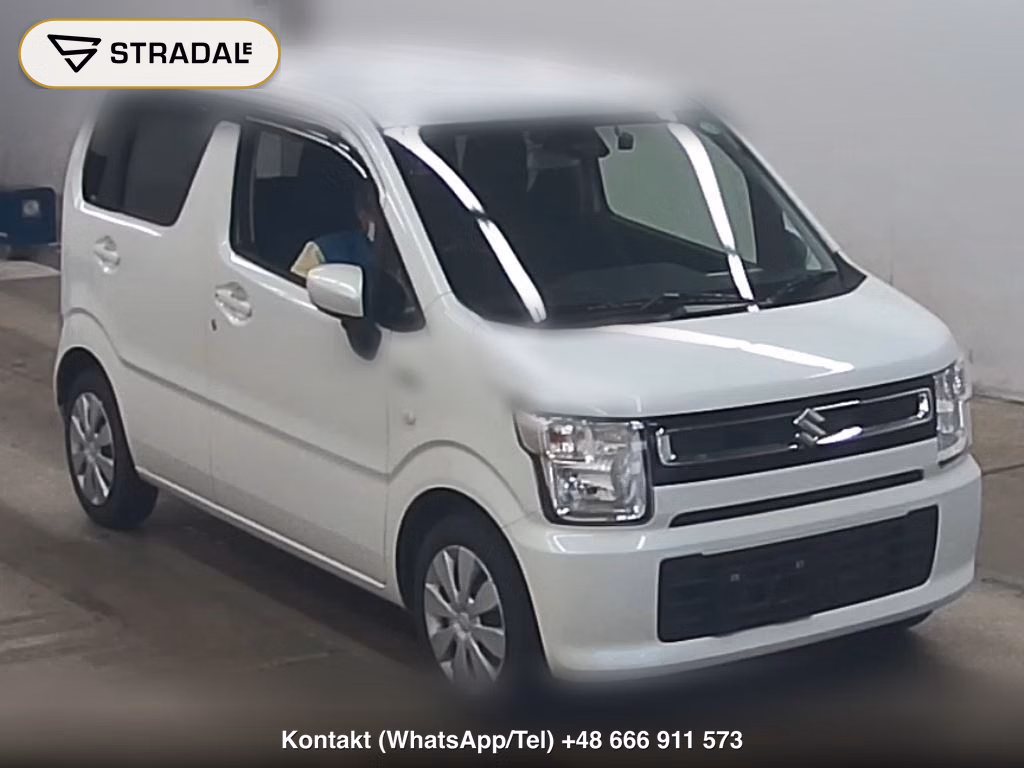 SUZUKI WAGON R 5D HYBRID FX SAFETY PACKAGE 2017, aukcja z Japonii, zdjęcie 1