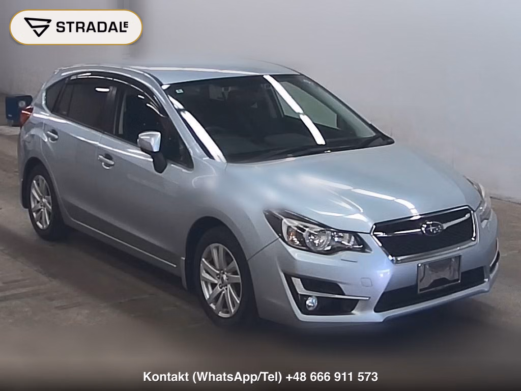 SUBARU IMPREZA SPORT 4WD 2.0I EYESIGHT 2016, aukcja z Japonii, zdjęcie 1
