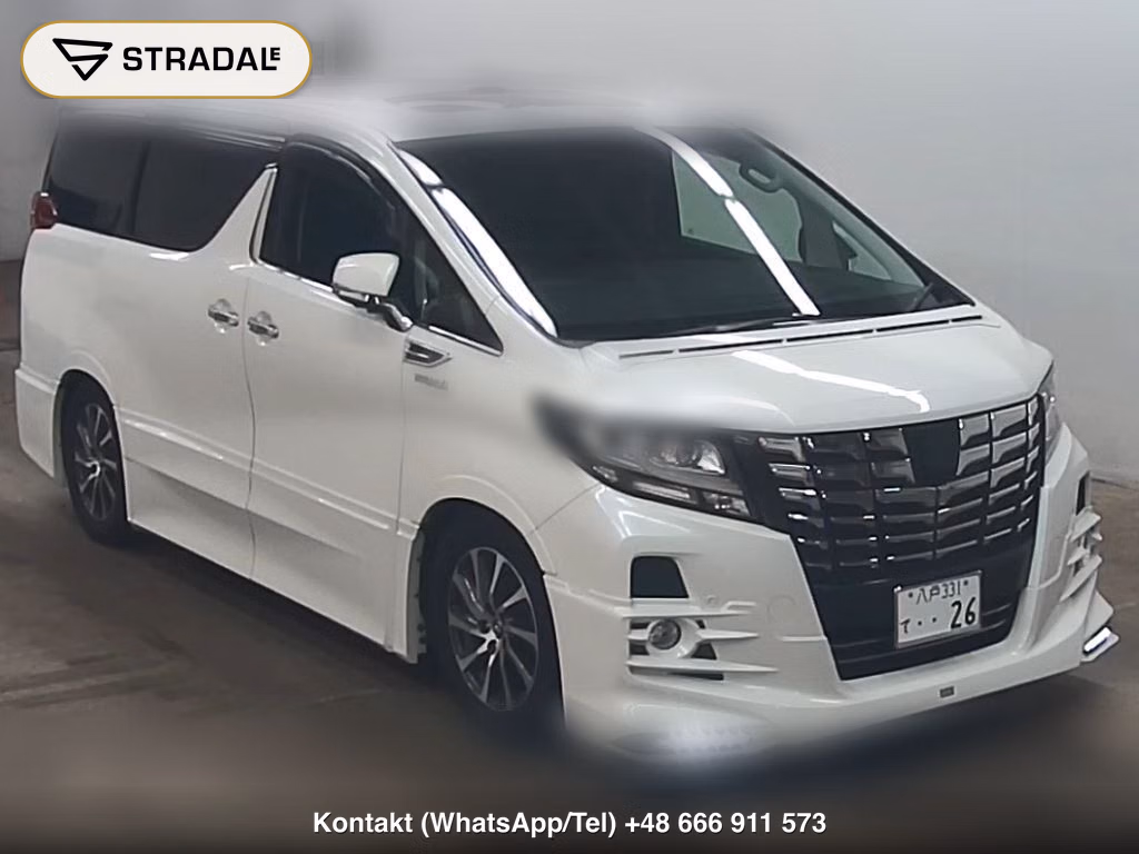 TOYOTA ALPHARD HYBRID 4WD SR C PACKAGE 2015, aukcja z Japonii, zdjęcie 1