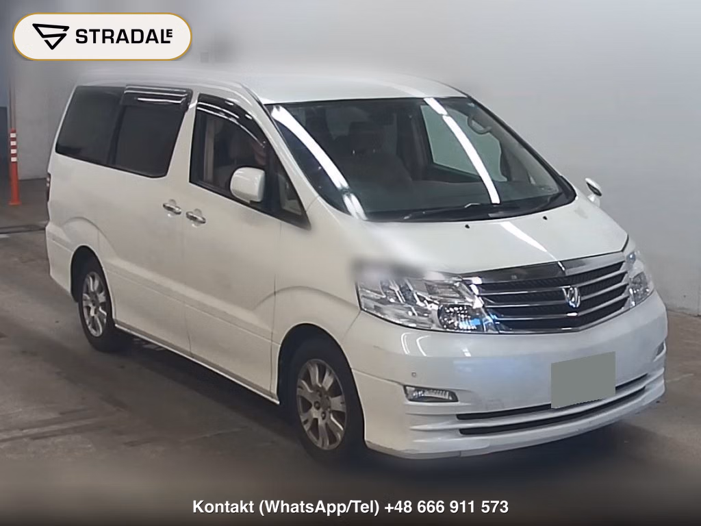 TOYOTA ALPHARD V 4WD AX L EDITION 2006, aukcja z Japonii, zdjęcie 1