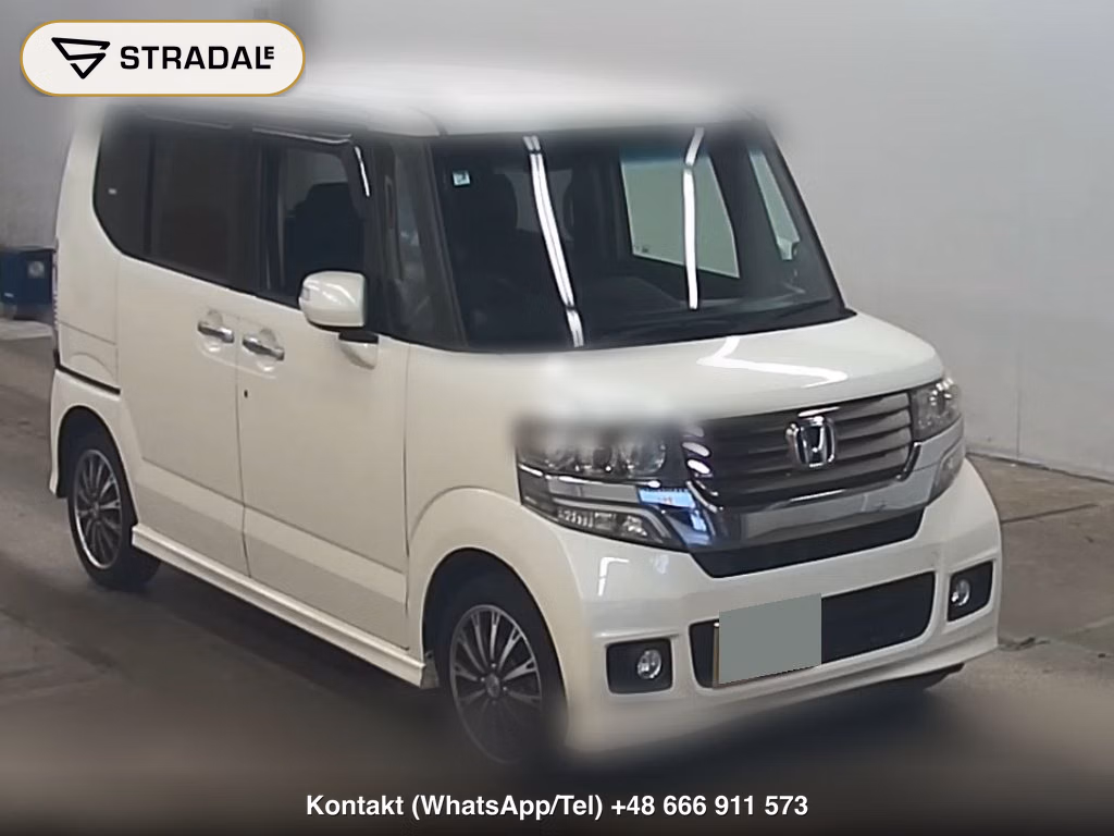 HONDA N-BOX CUSTOM 4WD G・TURBO PACKAGE 2013, aukcja z Japonii, zdjęcie 1