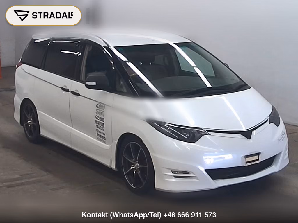TOYOTA ESTIMA 5D 4WD 2.4 AERAS G EDITION 2007, aukcja z Japonii, zdjęcie 1