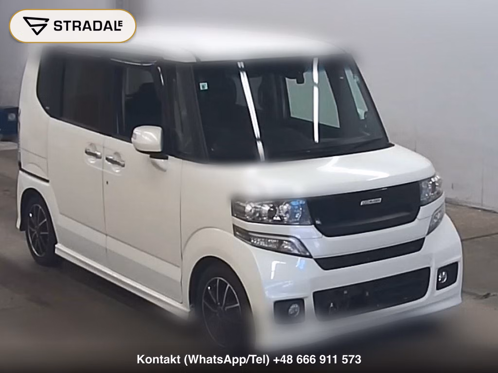 HONDA N-BOX CUSTOM 4WD G･TURBO A PACKAGE 2014, aukcja z Japonii, zdjęcie 1