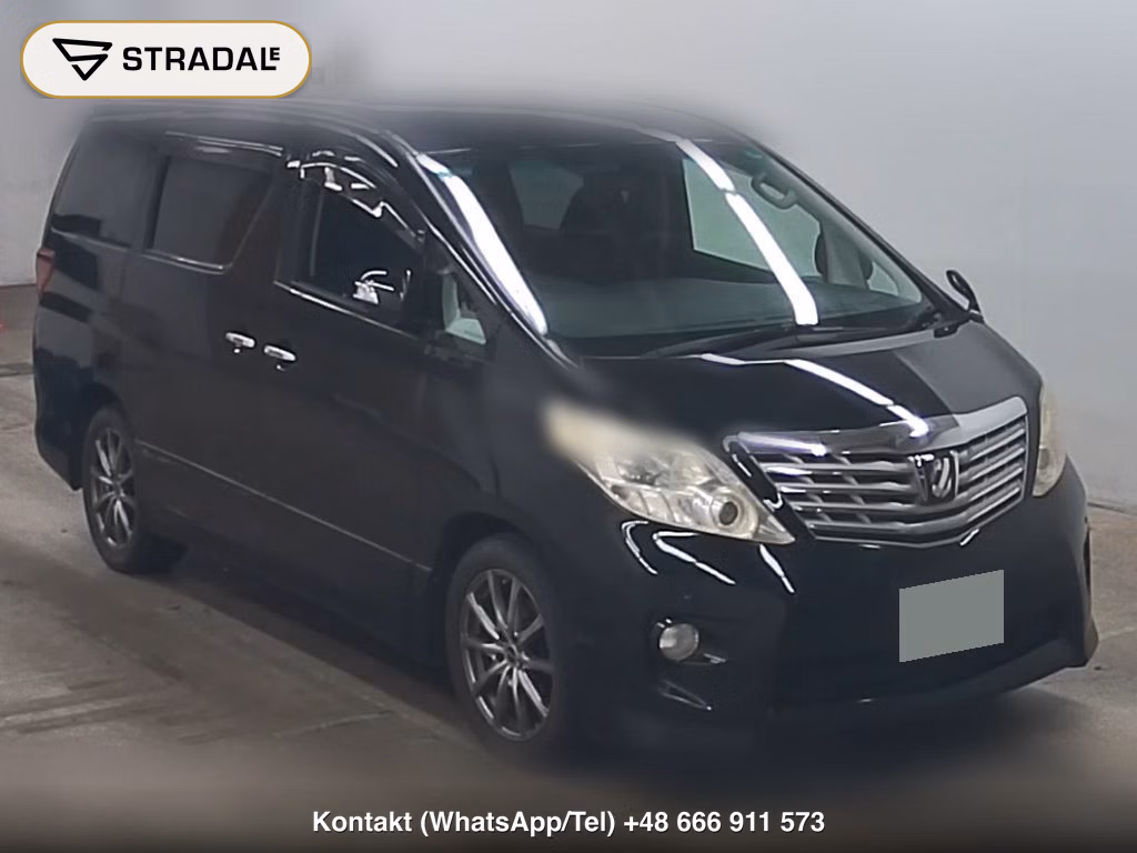 TOYOTA ALPHARD 4WD 240S 2010, aukcja z Japonii, zdjęcie 1