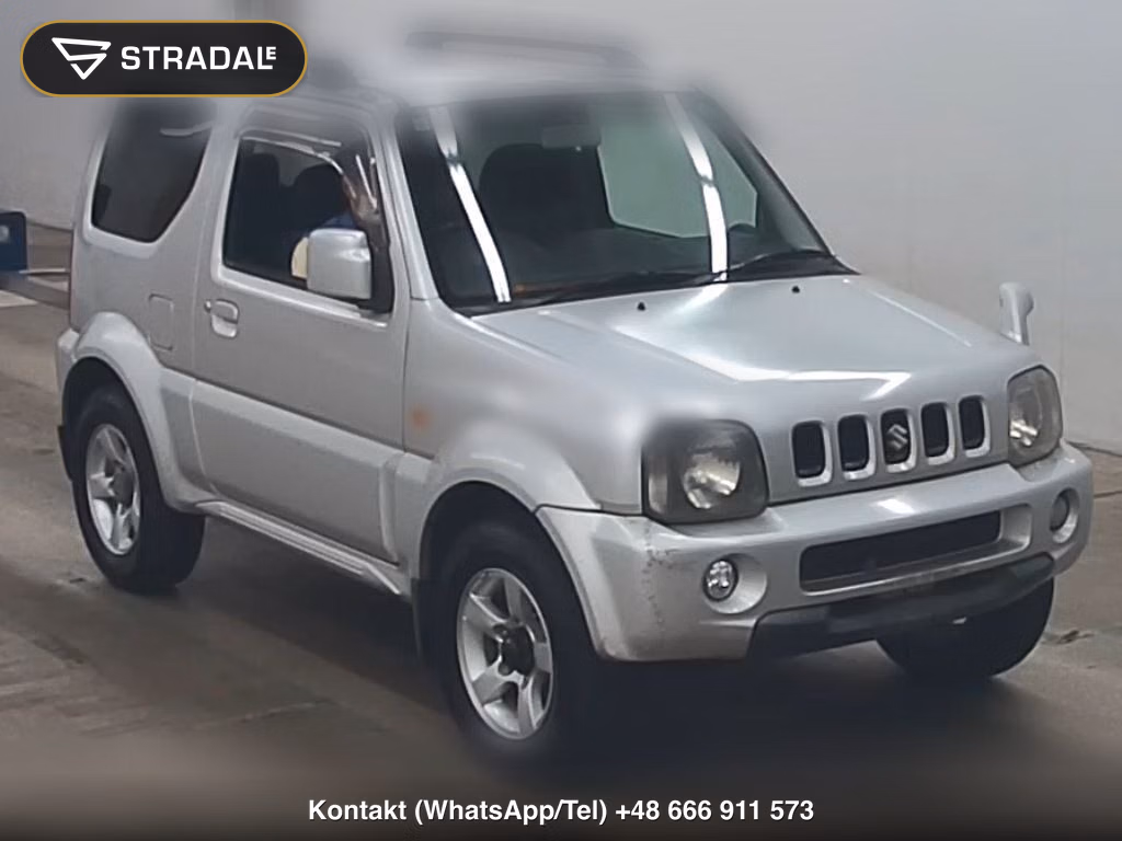SUZUKI JIMNY SIERRA 4WD BASE GRADE 2007, aukcja z Japonii, zdjęcie 1