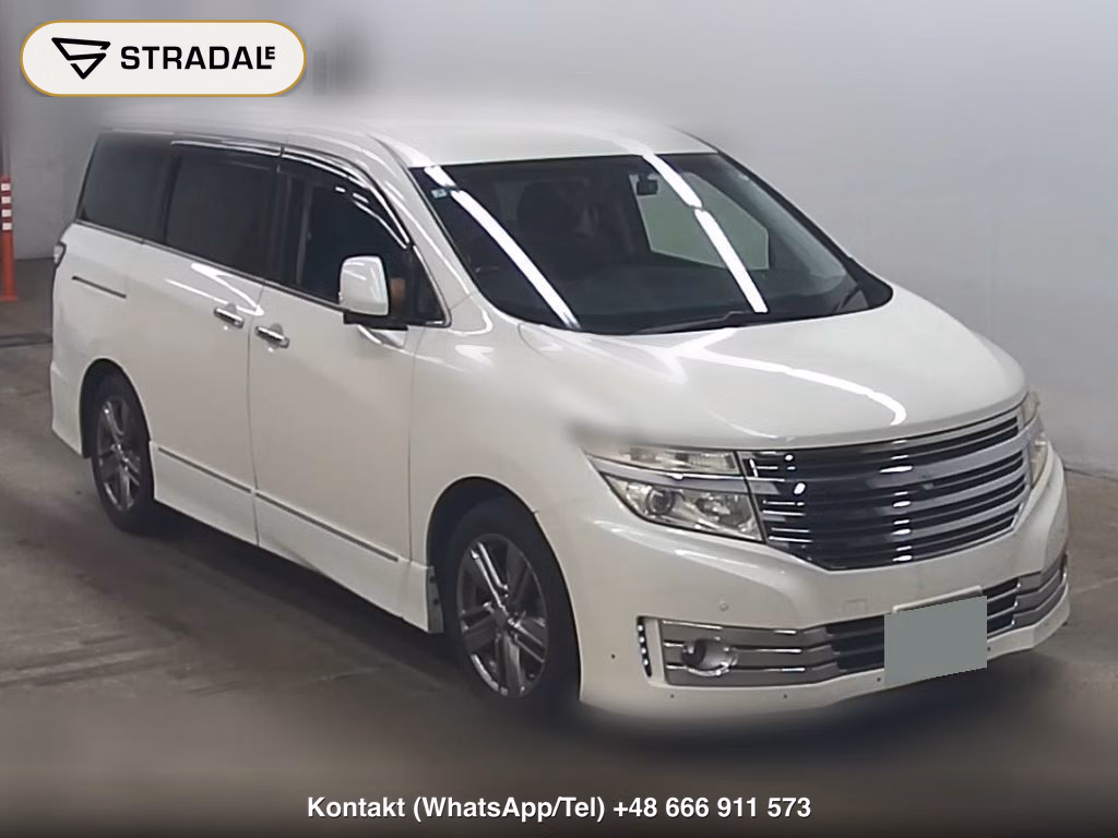 NISSAN ELGRAND 5D 4WD RIDER BLACK CLOTH SHEET MANUAL SHEET 2013, aukcja z Japonii, zdjęcie 1