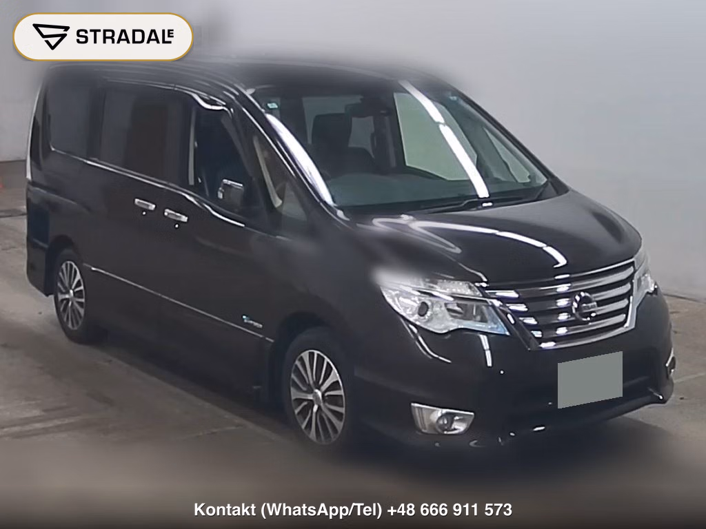 NISSAN SERENA 5D HIGHWAY STAR S-HYBRID ADVANCED SAFETY PA 2014, aukcja z Japonii, zdjęcie 1