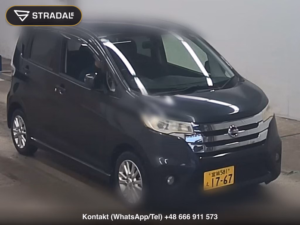 NISSAN DAYZ HIGHWAY STAR X 2013, aukcja z Japonii, zdjęcie 1