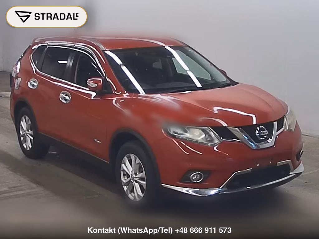 NISSAN X-TRAIL 4WD 20X HYBRID EMERGENCY BRAKE PACKAGE 2015, aukcja z Japonii, zdjęcie 1