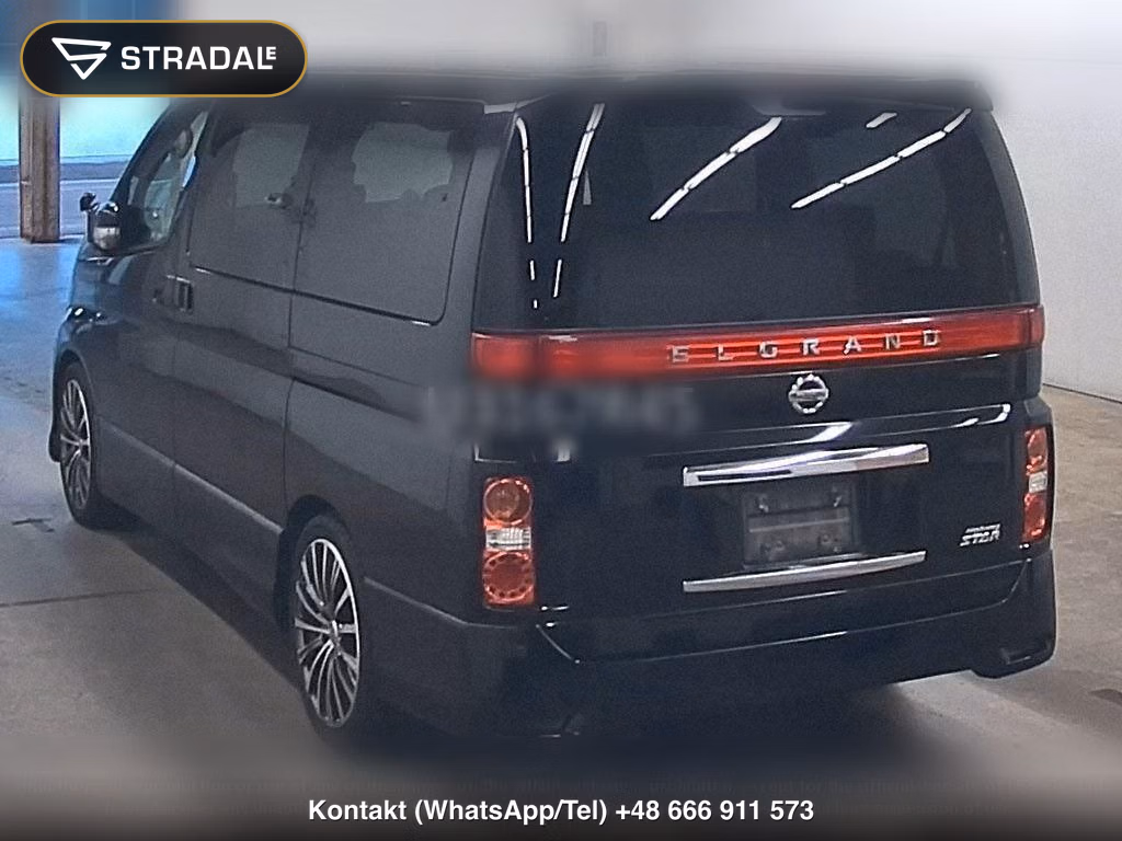 NISSAN ELGRAND 5D 4WD 350 HIGHWAY STAR BLACK LEATHER EDITION, miniaturka 3