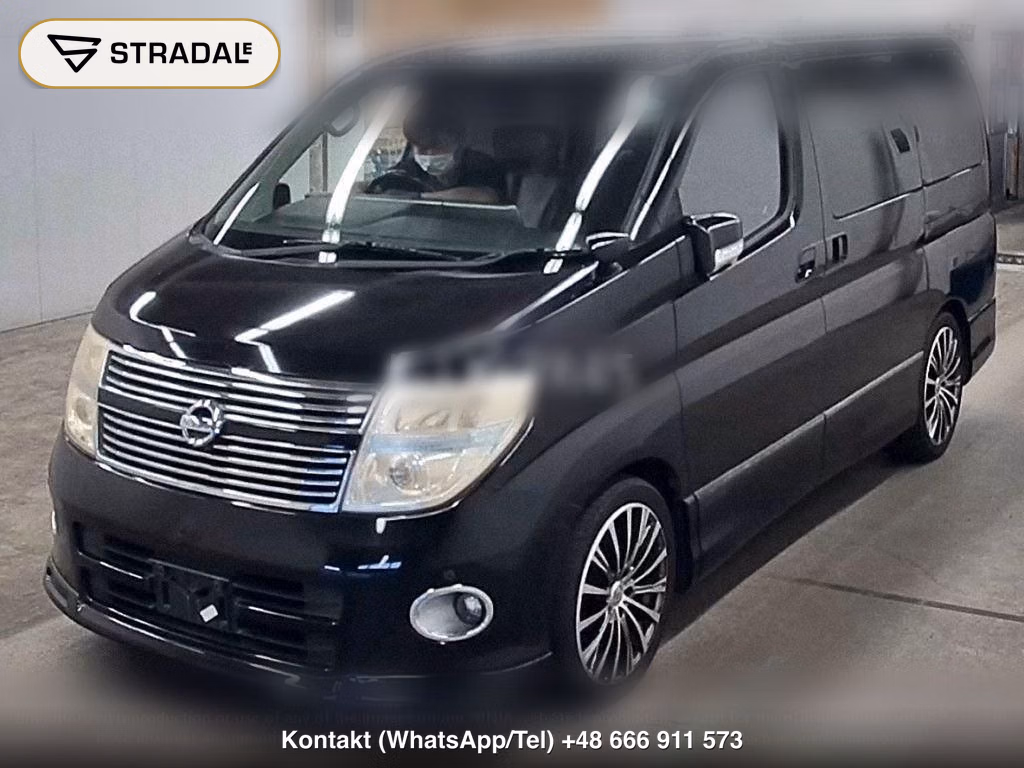 NISSAN ELGRAND 5D 4WD 350 HIGHWAY STAR BLACK LEATHER EDITION, miniaturka 5