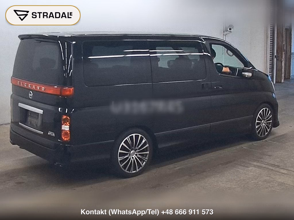 NISSAN ELGRAND 5D 4WD 350 HIGHWAY STAR BLACK LEATHER EDITION, miniaturka 6
