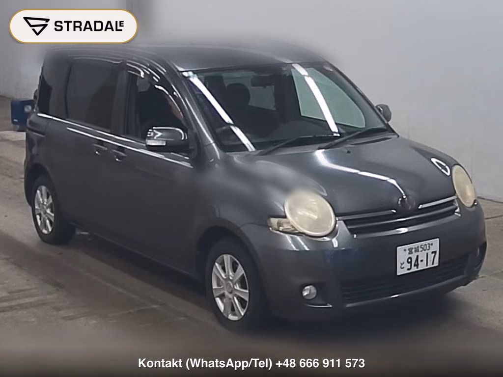 TOYOTA SIENTA X LIMITED 2008, aukcja z Japonii, zdjęcie 1