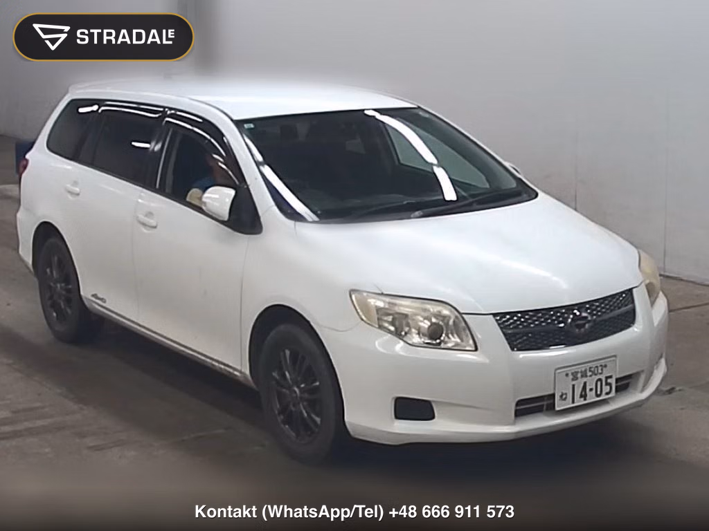 TOYOTA COROLLA FIELDER 4WD 1.5X HID SELECTION 2007, aukcja z Japonii, zdjęcie 1