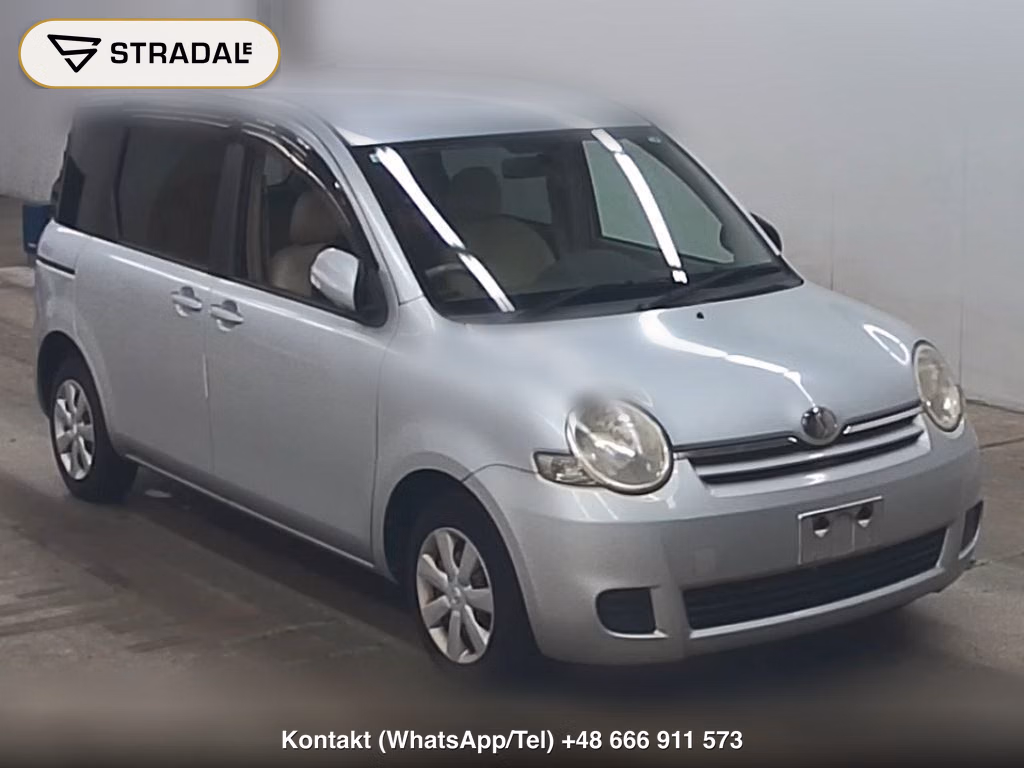 TOYOTA SIENTA X 2008, aukcja z Japonii, zdjęcie 1