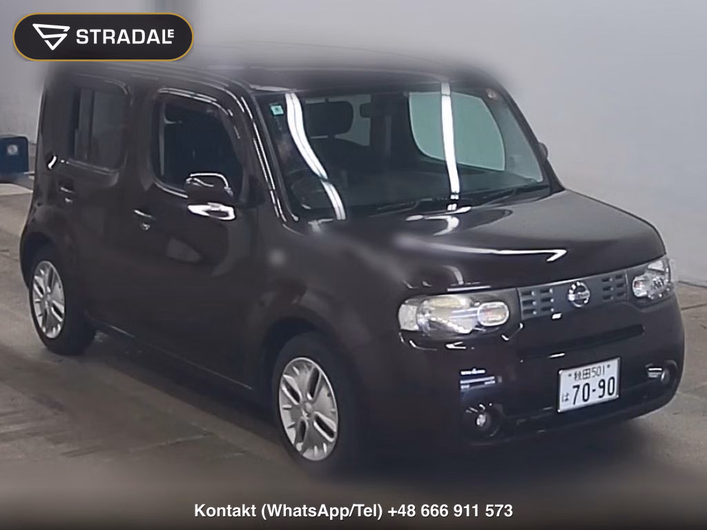 NISSAN CUBE 15X V SELECTION 2010, aukcja z Japonii, zdjęcie 1