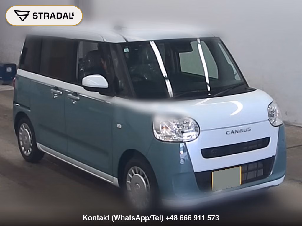 DAIHATSU MOVE CANBUS STRIPES X 2026, aukcja z Japonii, zdjęcie 1