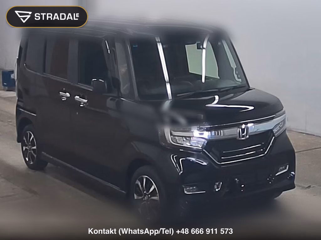 HONDA N-BOX CUSTOM 4WD G･L HONDA SENSING 2019, aukcja z Japonii, zdjęcie 1