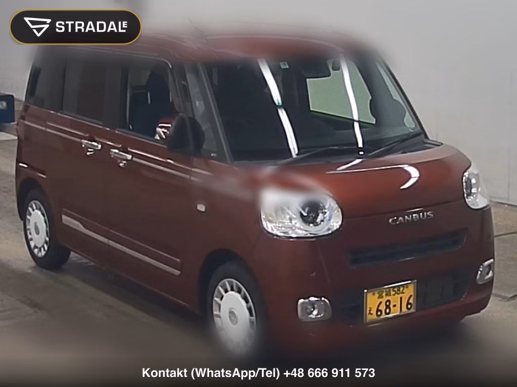 DAIHATSU MOVE CANBUS THEORY G TURBO 2023, aukcja z Japonii, zdjęcie 1