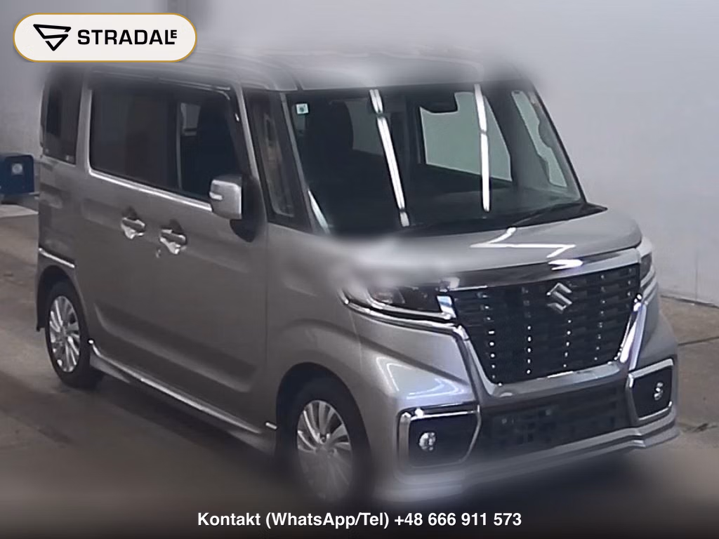 SUZUKI SPACIA CUSTOM HYBRID GS 2019, aukcja z Japonii, zdjęcie 1