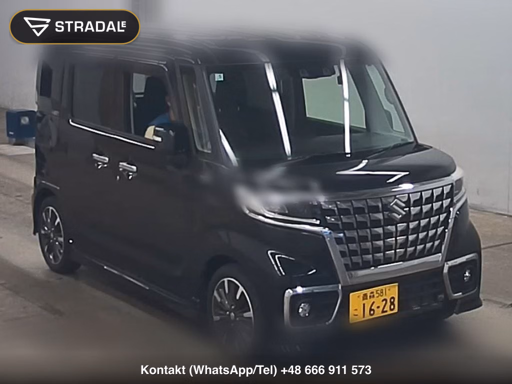 SUZUKI SPACIA CUSTOM 4WD HYBRID XS 2023, aukcja z Japonii, zdjęcie 1