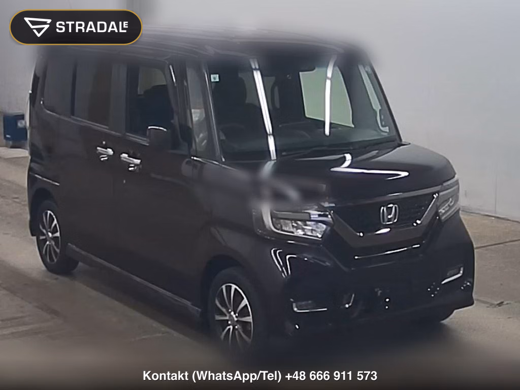 HONDA N-BOX CUSTOM 4WD G・EX HONDA SENSING 2017, aukcja z Japonii, zdjęcie 1