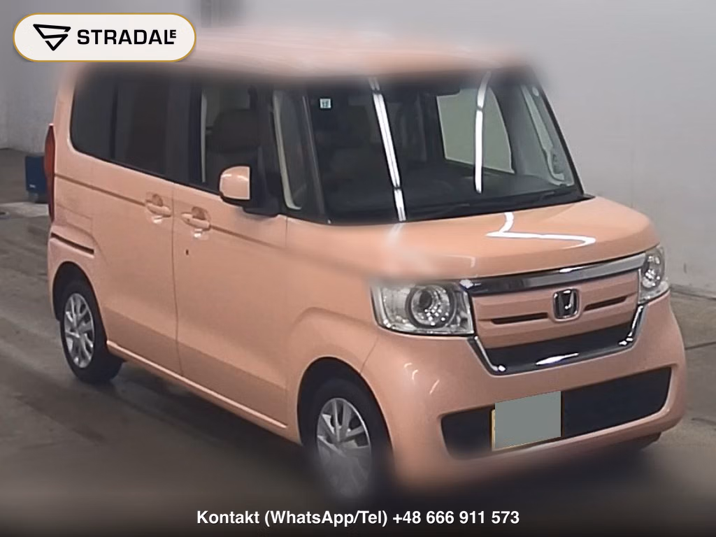 HONDA N-BOX 4WD G・EX HONDA SENSING 2017, aukcja z Japonii, zdjęcie 1