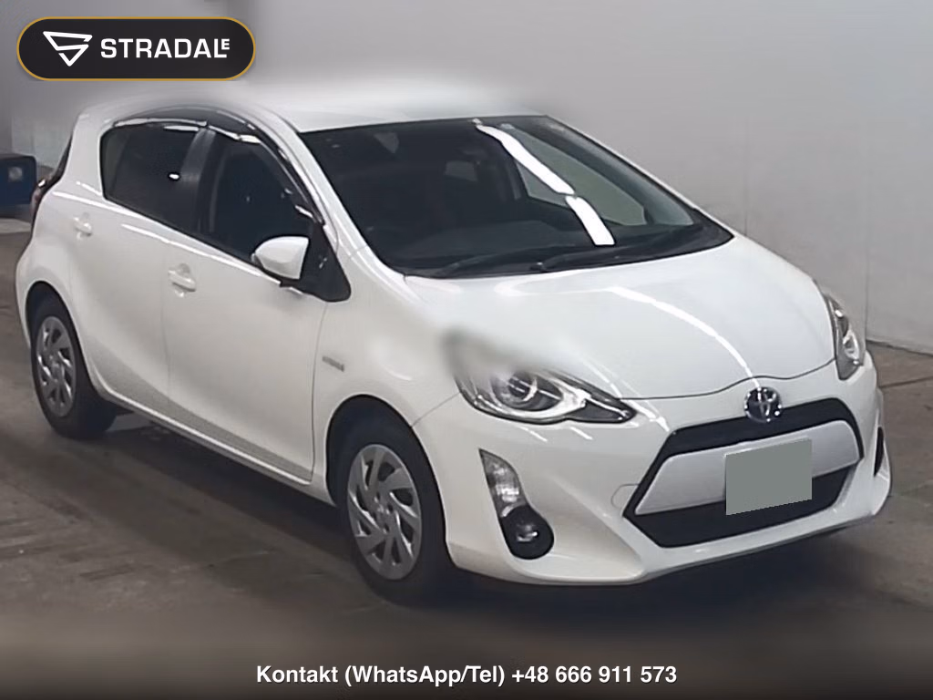 TOYOTA AQUA G BLACK SOFT LEATHER SELECTION 2016, aukcja z Japonii, zdjęcie 1