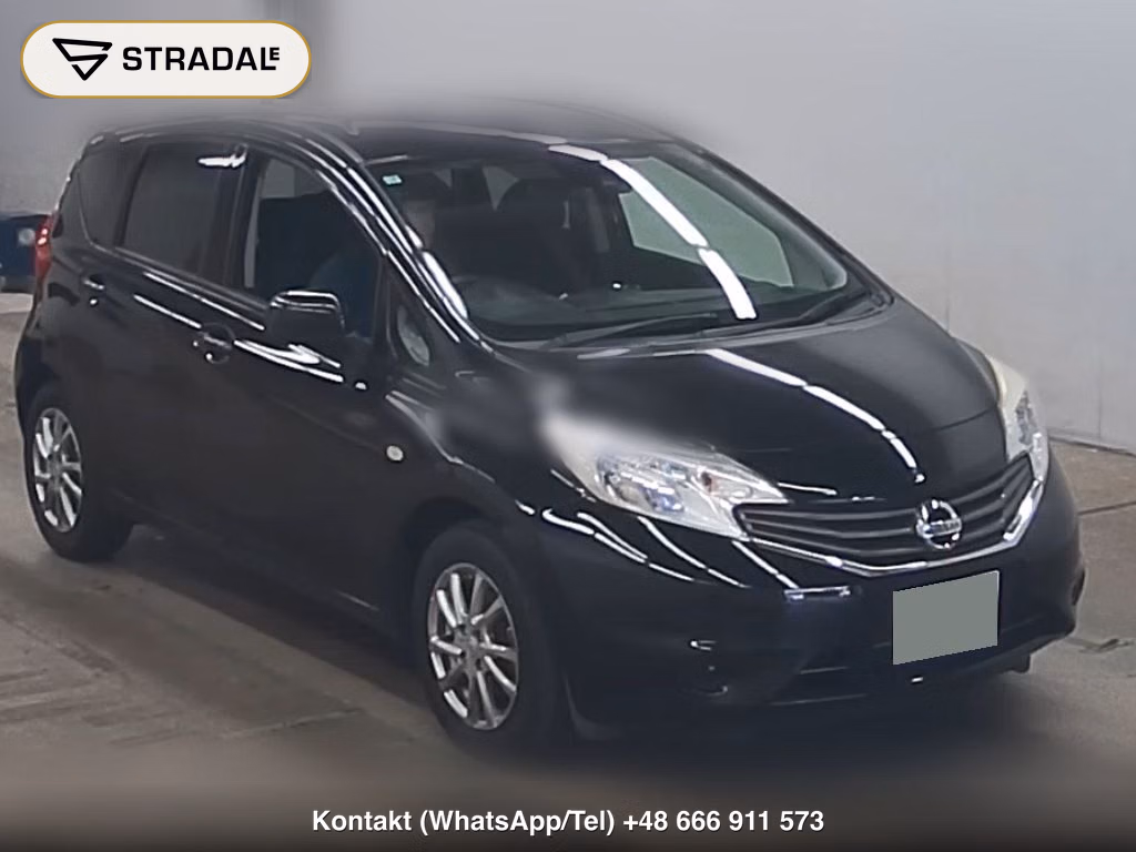 NISSAN NOTE X DIG-S EMERGENCY BRAKE PACKAGE 2015, aukcja z Japonii, zdjęcie 1
