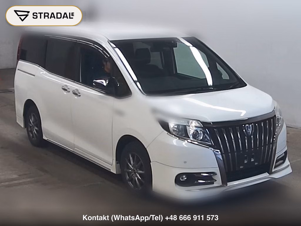 TOYOTA ESQUIRE HYBRID GI BLACK TAILORED 2017, aukcja z Japonii, zdjęcie 1