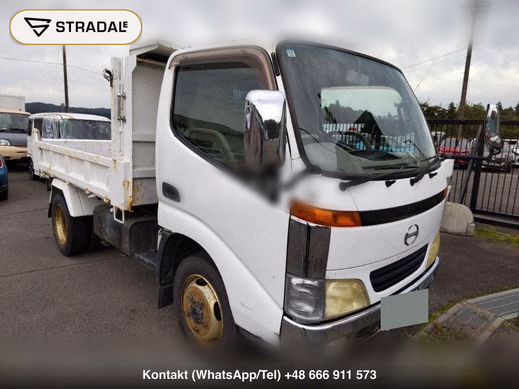 HINO DUTRO 2D 4WD SHORT HIGH DECK STRENGTHEN DUMP, miniaturka 2