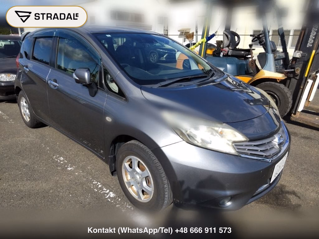 NISSAN NOTE MEDALIST EMERGENCY BRAKE PACKAGE 2014, aukcja z Japonii, zdjęcie 1