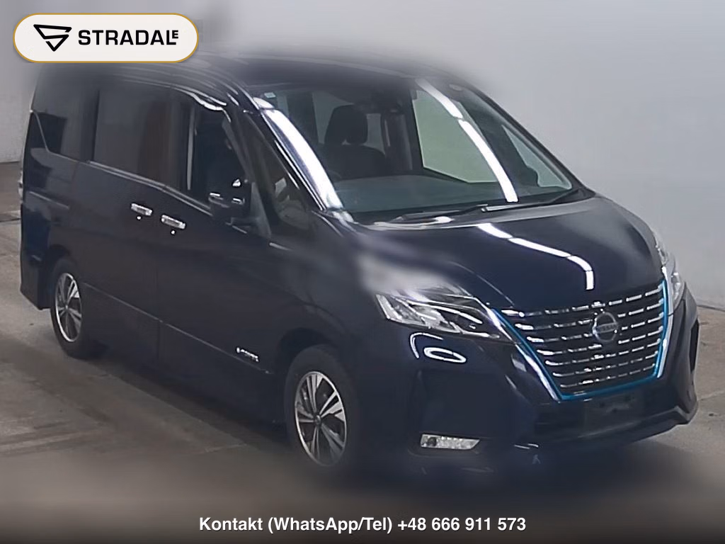 NISSAN SERENA 5D E-POWER HIGHWAY STAR V 2019, aukcja z Japonii, zdjęcie 1