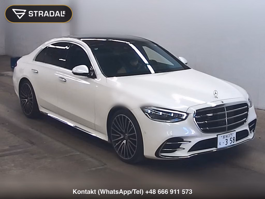 MERCEDES BENZ S-CLASS 4D 4WD S500 4MATIC AMG LINE 2021, aukcja z Japonii, zdjęcie 1
