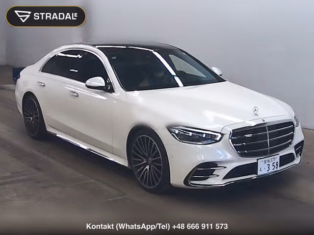 MERCEDES BENZ S-CLASS 4D 4WD S500 4MATIC AMG LINE 2021, samochód z aukcji Japonii