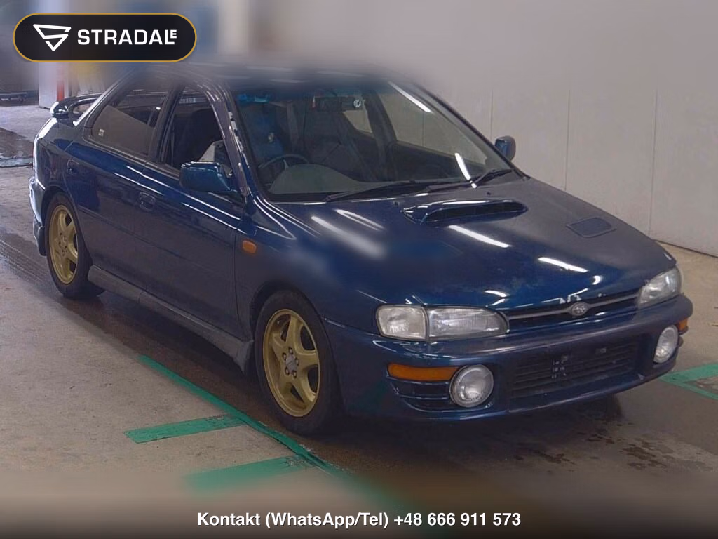 SUBARU IMPREZA 4HT 4WD WRX 1995, aukcja z Japonii, zdjęcie 1