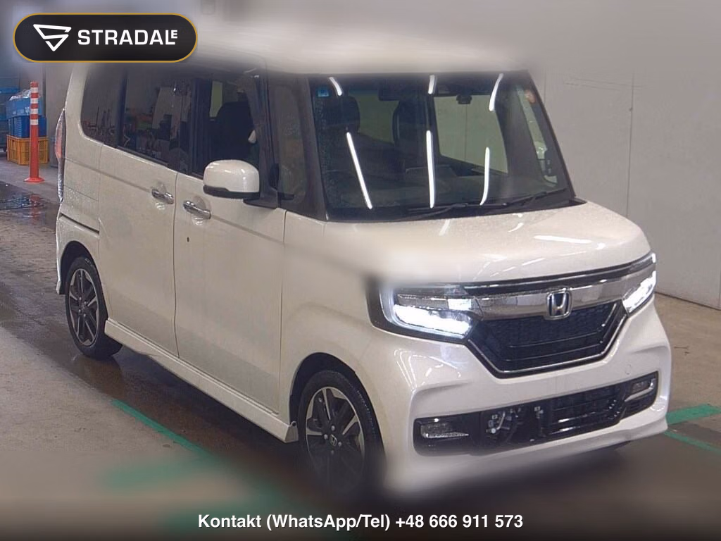 HONDA N-BOX CUSTOM 4WD G・L TURBO HONDA SENSING 2018, aukcja z Japonii, zdjęcie 1