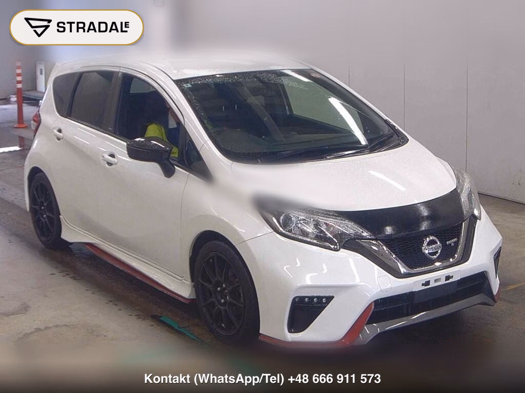 NISSAN NOTE NISMO S 2018, aukcja z Japonii, zdjęcie 1